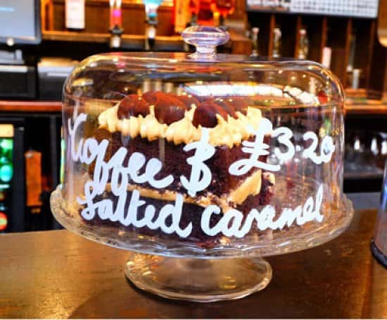 Cake alert!  Coffee & Salted Caramel, Coffee & Walnut and Strawberry & Cinnamon on the Bar today