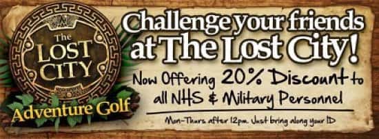 We now offer 20% off to all Military and NHS personnel from 12noon every Monday to Thursday!