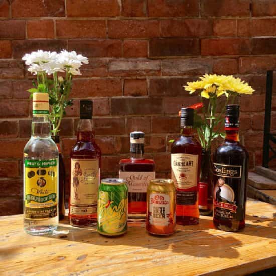 It's National Rum Day - All single and mixers are only £3.50