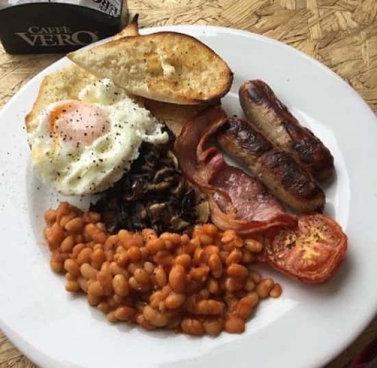 COME AND HAVE AN ENGLISH BREAKFAST AT UGLY BREAD BAKERY THIS MORNING.... served until noon