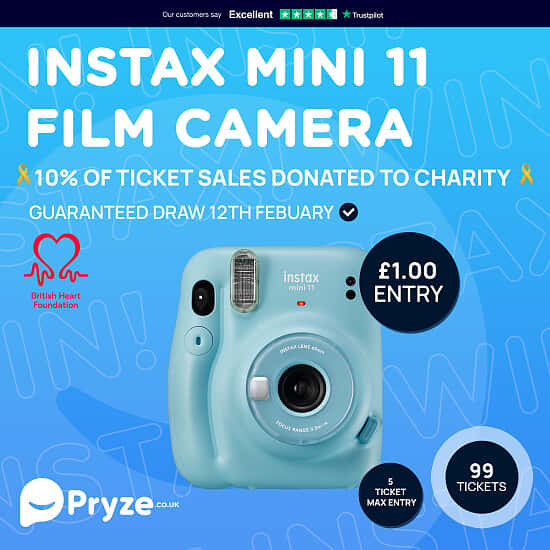 Win a Instax Mini 11 Instant Film Camera