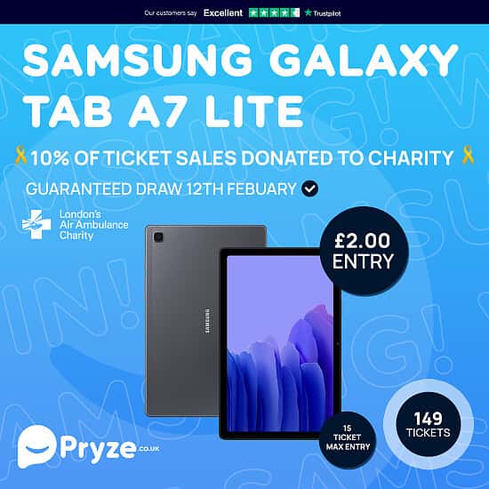 Win a Samsung Galaxy Tab A7 Lite Tablet