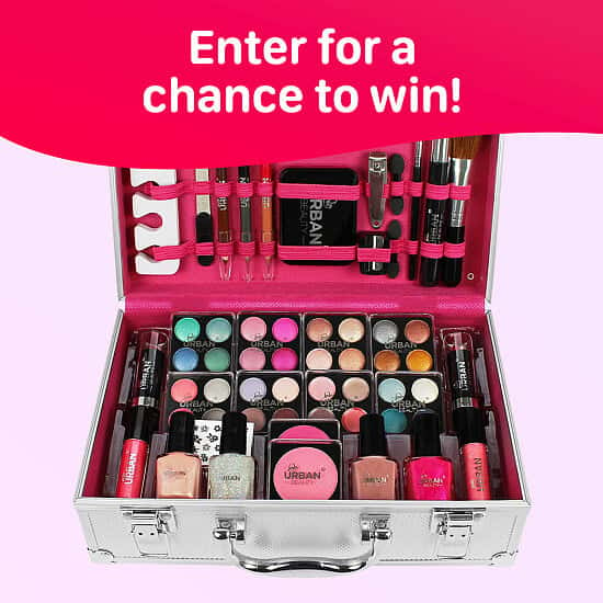 WIN this Urban Beauty 60 Piece Make Up Set