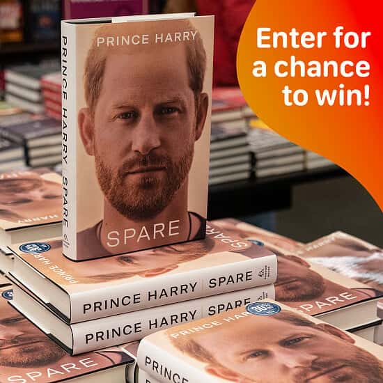 WIN a copy of Spare: by Prince Harry