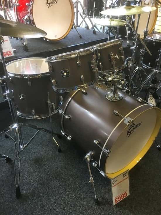 Gretsch Energy series drum set, complete with a Paiste 101 cymbal set, stool and sticks, Only £595