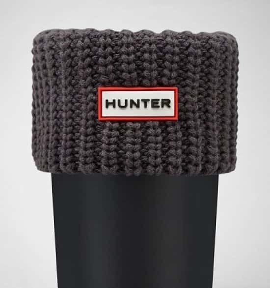 50% off Hunter Half Cardigan Boot Sock Socks, now available for just £14.99