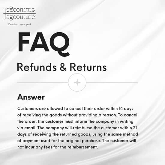 Know Your Rights - Returns And Refunds When You Shop With Us