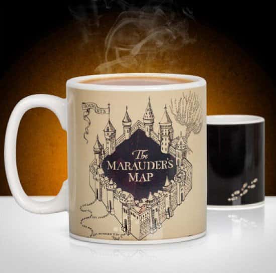 Harry Potter Marauder's Map Heat Change Mug - ONLY £10