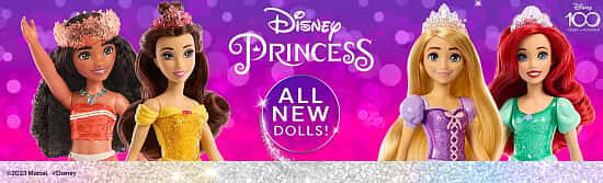 Shop all new Disney Princess dolls