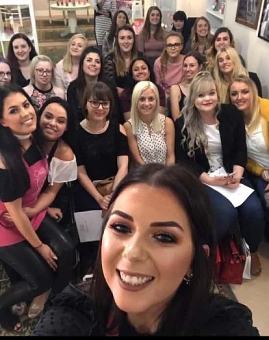 Get tickets for a 2 hour group make-up masterclass!