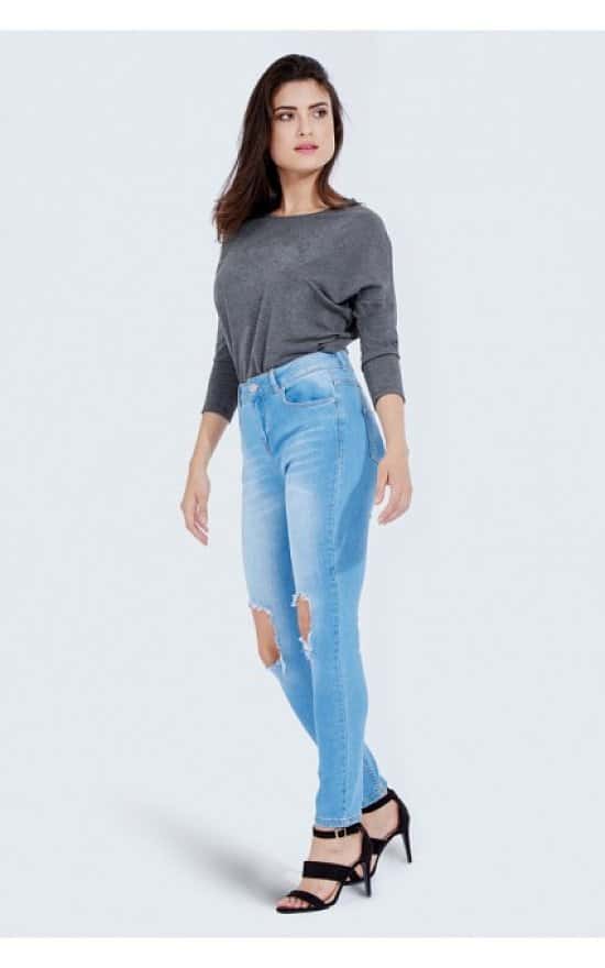 NEW IN: Heidi Busted Knee Skinny Jean now just £17.99