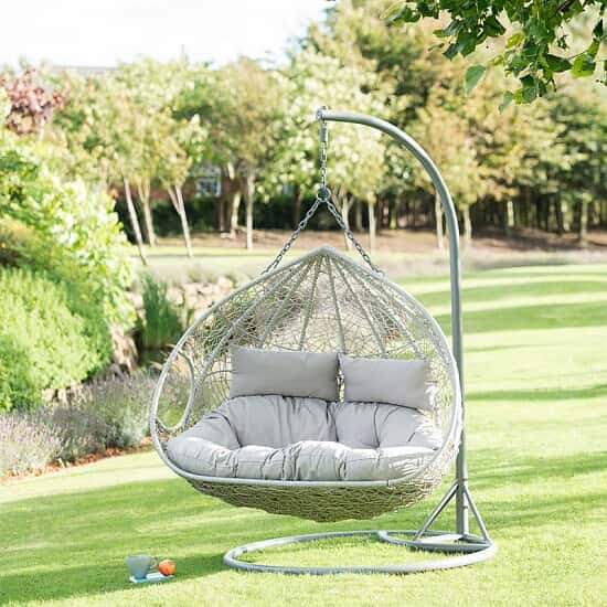 B&m siena hanging egg clearance chair