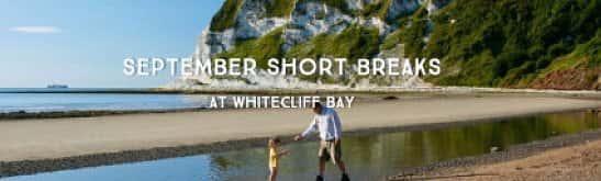 Book a Short September Break from £94.25 at Whitecliff Bay