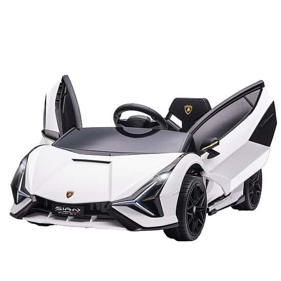 Lamborghini Kids Electric Ride On Car Toy Car with Remote Control Music Lights