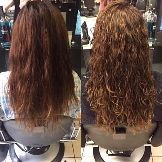 Fabulous transformation on this lovely Lady by Tiann our Perm Queen!