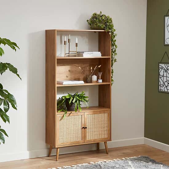 Organize in style with savings on the Kubu Rattan Shelf Unit