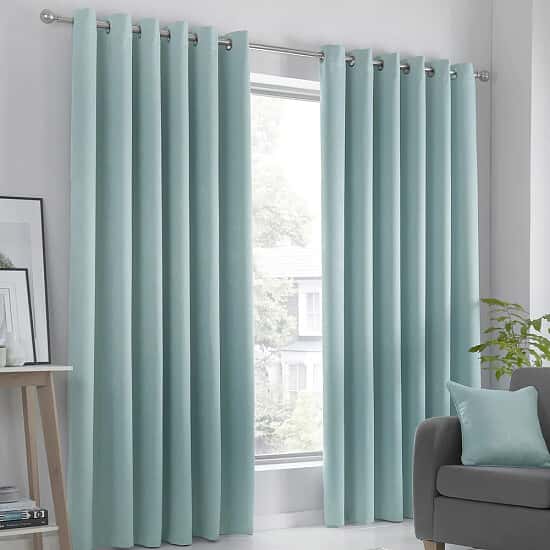 Create the perfect ambiance with up to 60% off blackout and dim-out curtains!