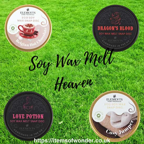 An exciting new range of Soy Wax Melts.