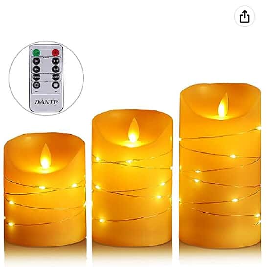 Eternal Glow: LED Flameless Candle