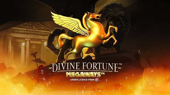 Play for Jackpot £1,000's with Divine Fortune Slot at Goldman Casino