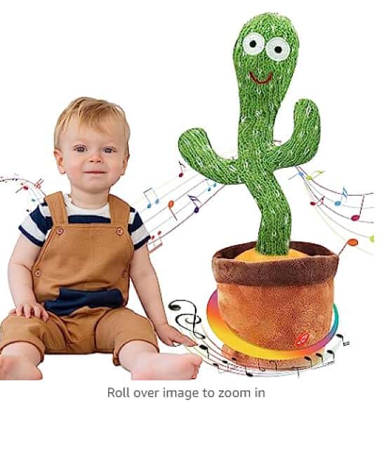 Ava's Toys Dancing Cactus Toy – Talking Cactus Toy for Boys and Girls