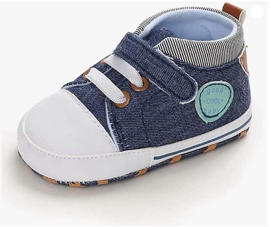 Baby Boy First Walking Shoes Infant Toddler Trainer Soft Sole Anti-Slip Prewalker
