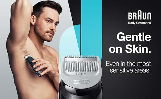 Groom with Confidence and Save: Braun Body Groomer 5 - Special Offer!