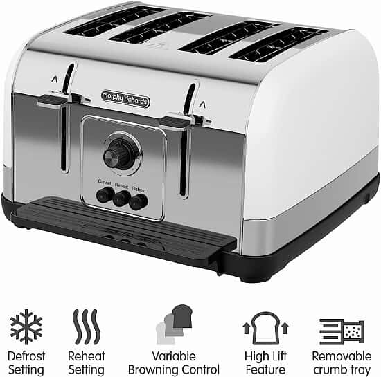 Upgrade Your Morning Routine for Less: Save on Morphy Richards Venture Toaster!