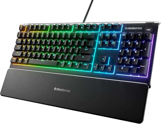 Get 33% Off SteelSeries Apex 3 Keyboard: Upgrade Your Gaming Experience for Less!