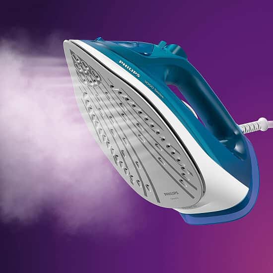 Get Crease-Free Fabrics and Save £20 with Philips Perfect Care 3000 Series Steam Iron!