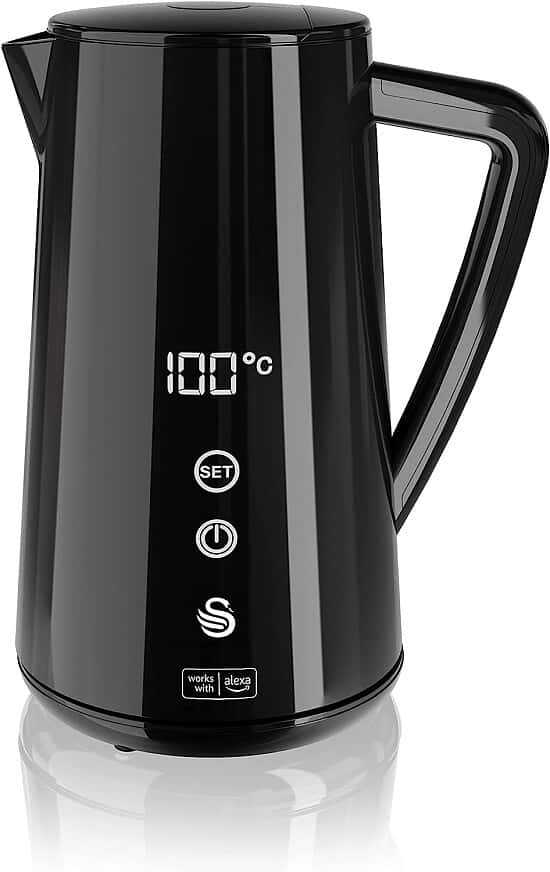 Boil Smarter and Save £37 with the Swan Alexa Smart Kettle!