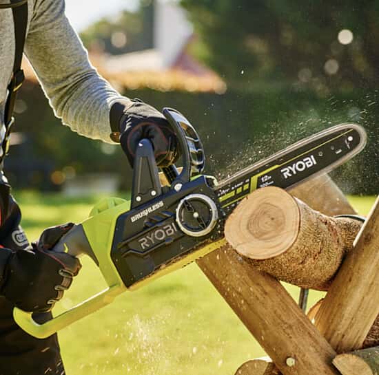 Unleash Cutting Power: Save Over £70 on Ryobi ONE+ Cordless Brushless Chain Saw!