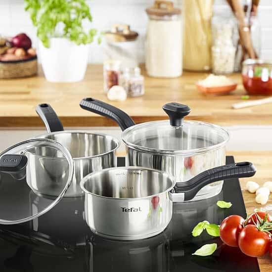 Upgrade Your Cookware: Save 15% on the Tefal 3-Piece Comfort Max Set!