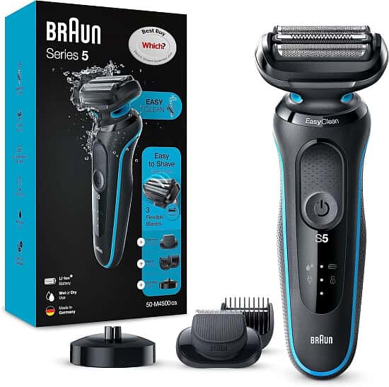 Half-Price Deal: 50% Off the Braun Series 5 Electric Shaver!