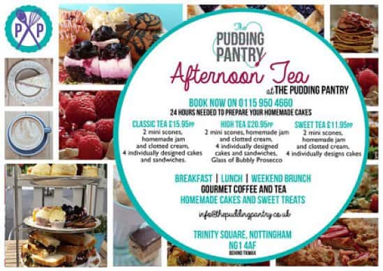 Afternoon Tea at The Pudding Pantry!