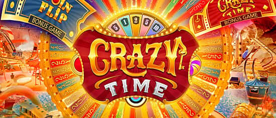 Crazy Time Live Casino Game, now available at Lucks Casino!