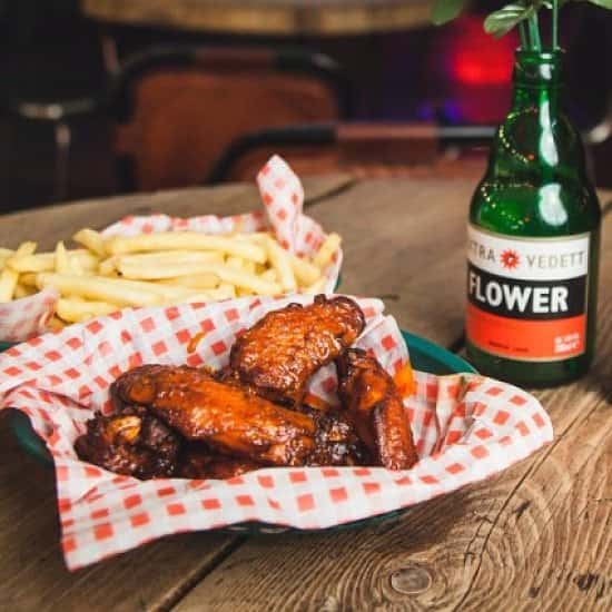 WINGS WEDNESDAY 5-10pm for just £9.95, it's all you can eat wings!