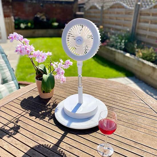 Smart Portable Smart Fan | Perfect to stay cool anywhere. | GeoSmartPro