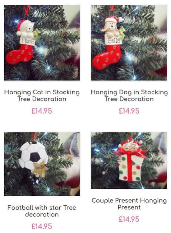 Gorgeous Handmade Christmas Accessories and Decorations UNDER £15!