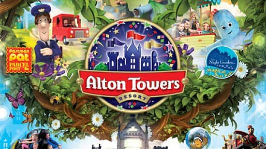 Parent and Toddler pass for just £25 - Alton Towers Theme Park
