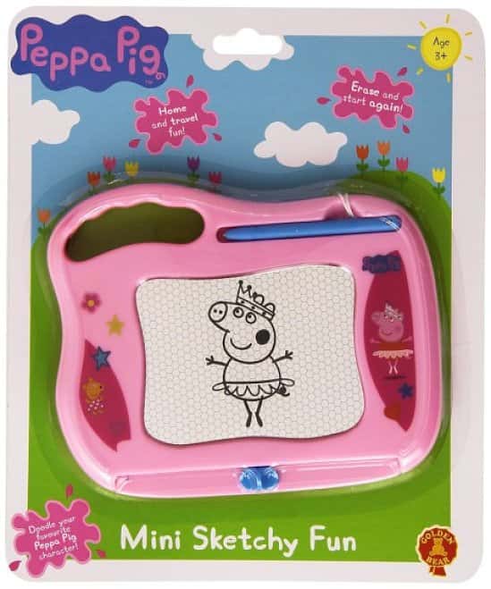 SALE on many toys - Peppa Pig Mini Sketchy Fun! Only £2.19