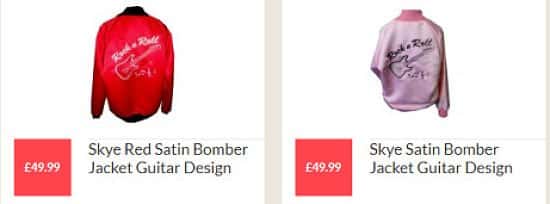 Rock'n'Roll Bomber Jackets from London Boots - £49.99!