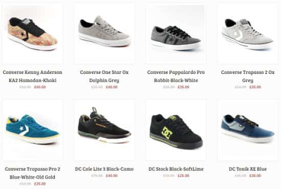 HUGE Online sale on clothes and skate shoes - Up To 40% OFF!