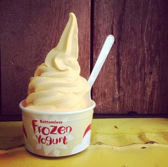 You can get our famous Frozen Yogurt for just £2.95