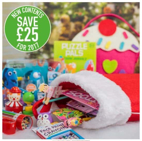 Pre-filled Christmas Stockings worth over £50!