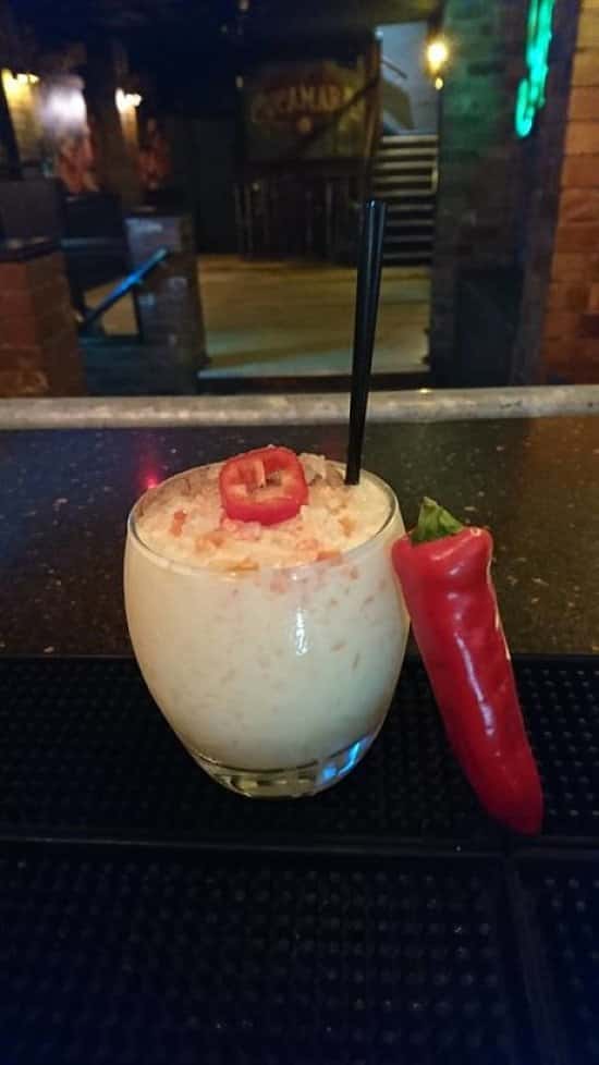 CHILLI CHOCOLATE EVIL! Our special Halloween cocktail with just a hint of heat.