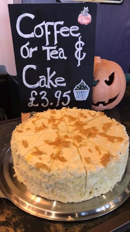 Try our lovely Lemon Chello cake just 3.95 - Happy Halloween!