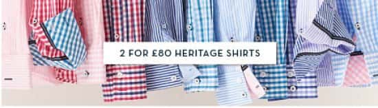2 Men's Shirts for £80
