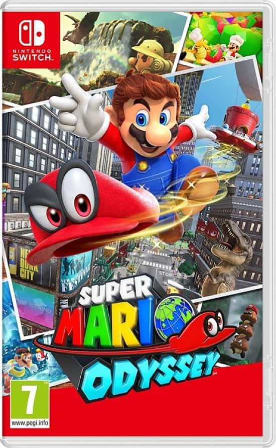 Get the Best Reviewed Game of the year Super Mario Odyssey for just £46.99