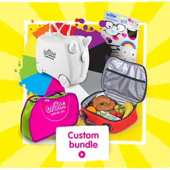 Design Your Own Trunki Bundle - this bundle is perfect for all journeys all for only £49.99!